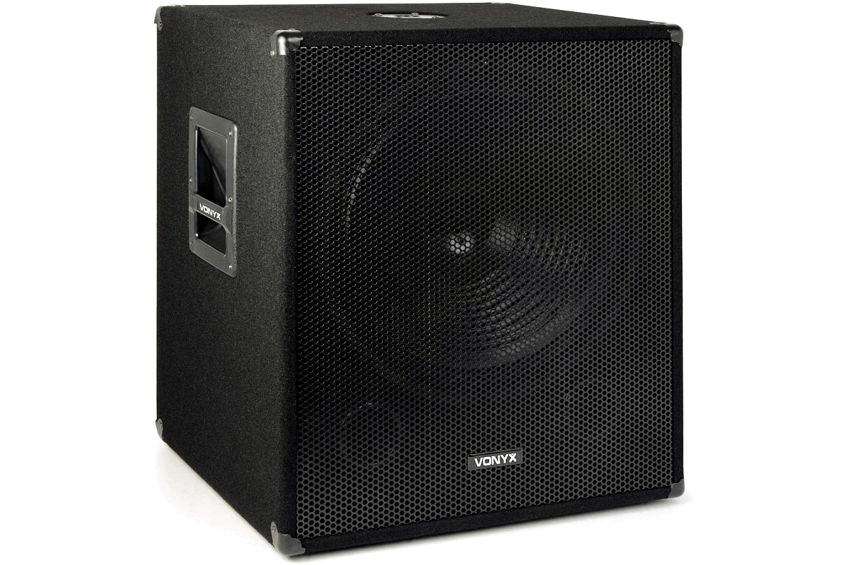 Активный сабвуфер Auna BI-AMP18A (1000 Вт) 18"