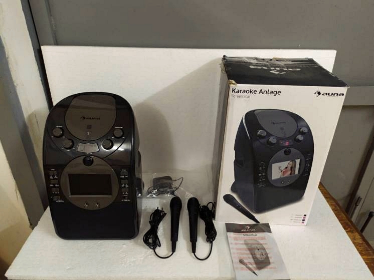 Караоке-система Auna ScreenStar (CD,USB,SD,MP3) BLACK