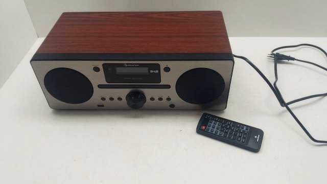 Микросистема Auna Harvard (CD,BT,USB,DAB +,FM) Walnuss