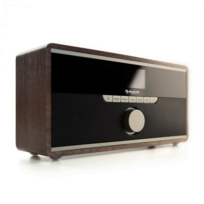 Интернет радио Auna Weimar (Bluetooth,будильник,DAB,Wi-Fi,FM,AUX) Mahagoni