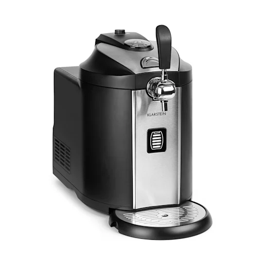 Пивной диспенсер охладитель напитков Klarstein Beerkules 5л Компрессор UltraFast 120 Вт