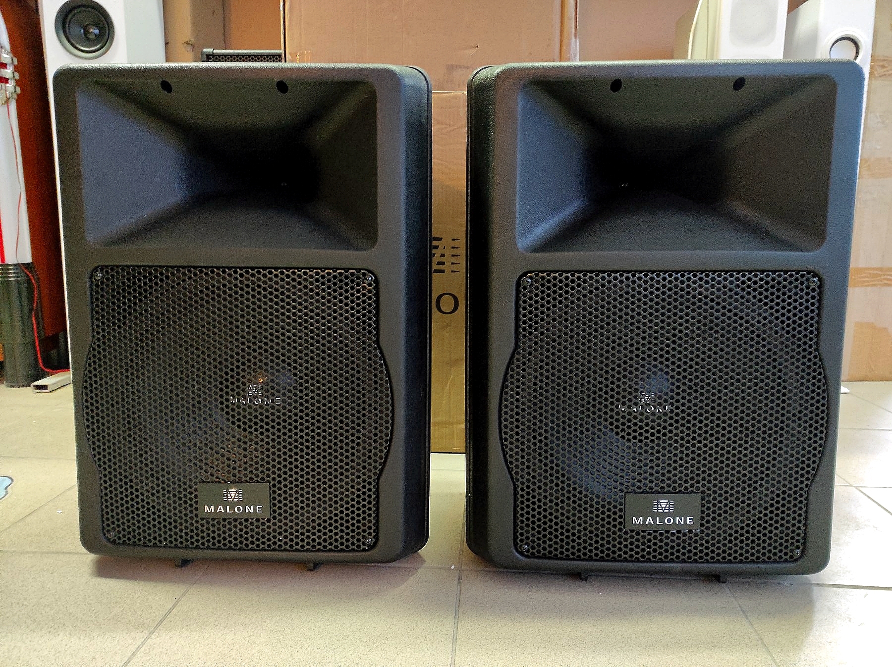 Пара активных колонок Malone PW-EV-12a (12") 2х1100W