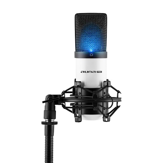 Конденсаторный микрофон Auna MIC-900PRO (white)