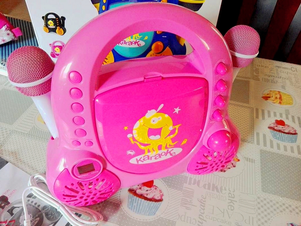 Детское караоке Auna Rockpocket (Pink)