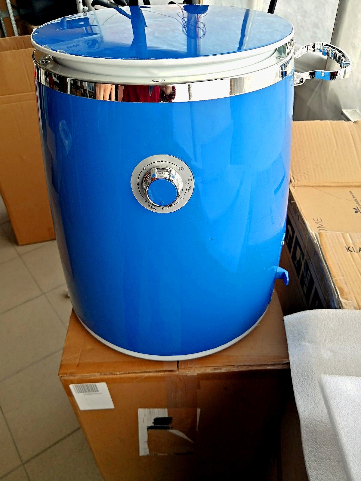 Мини-стиральная машина 1Concept Ecowash-Pico mini, 3,5 кг, 380 Вт Голубой