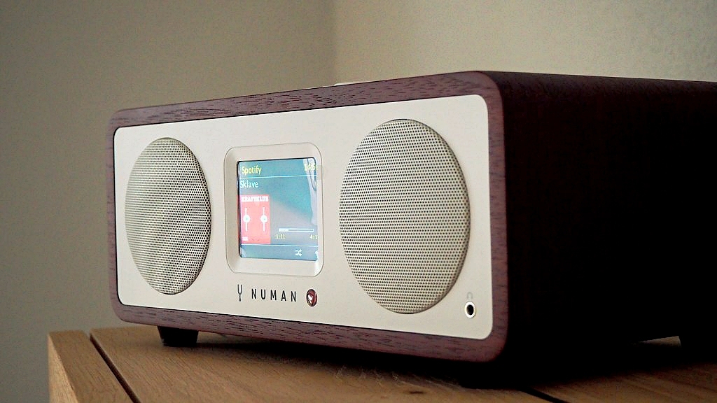 Интернет радио NUMAN One 2.1(Bluetooth,Wi-Fi,Spotify Connect,DAB,FM,AUX) Mahagoni