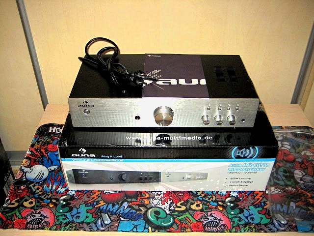 Усилитель HiFi Auna AV2-CD508 (600W) silver