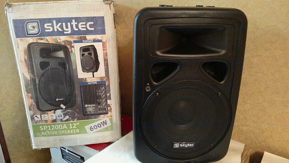 Активная колонка Skytec SP1200A (600Вт)