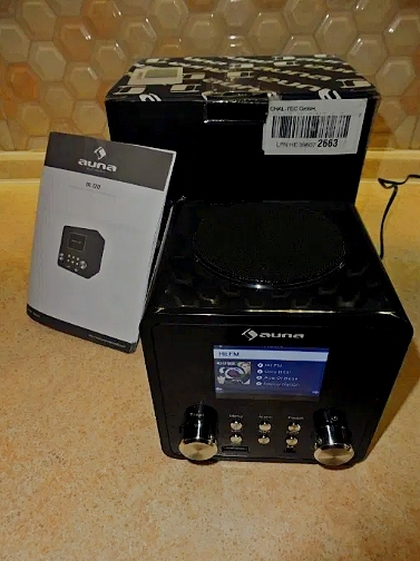 Интернет-радио Auna IR-120 (WLAN,DNLA,UPnP,App-Control,USB,AUX) Black