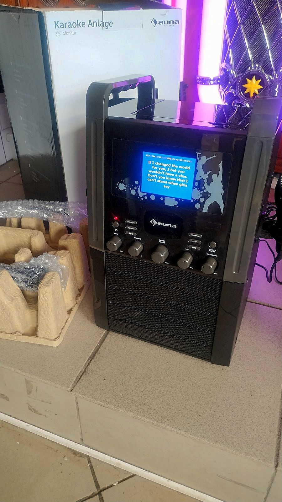 Караоке-система AUNA KA8P-V2