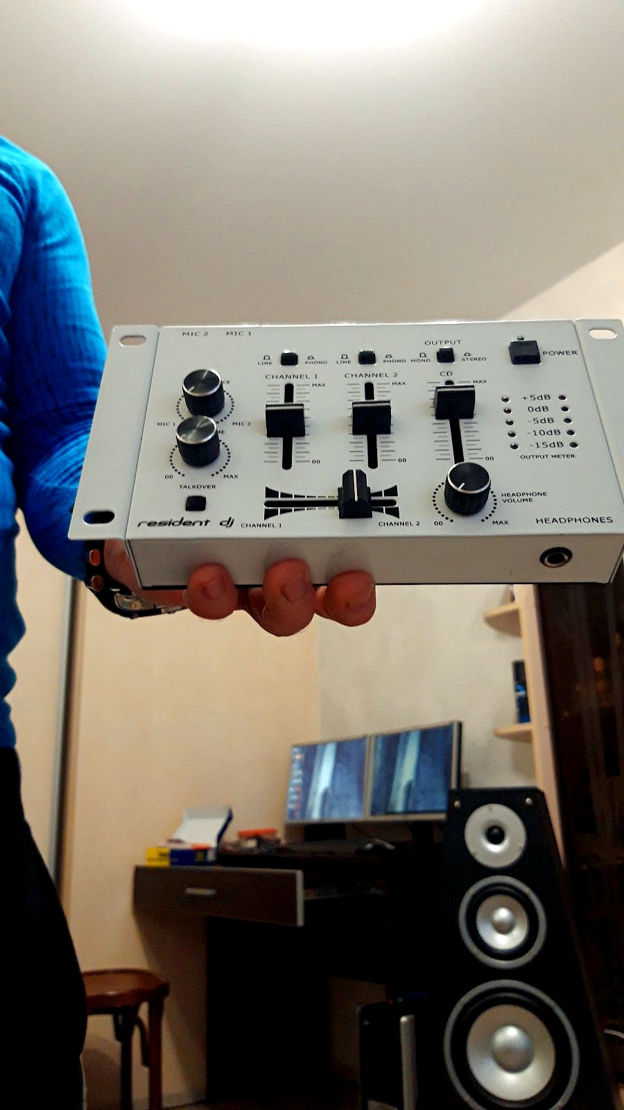 DJ микшер Resident TMX-2211A (5-канальный)white