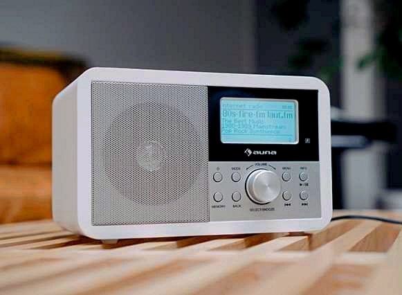 Компакт-интернет-радио Auna Mini Worldwide (WLAN,USB,AUX ,FM, DAB) white