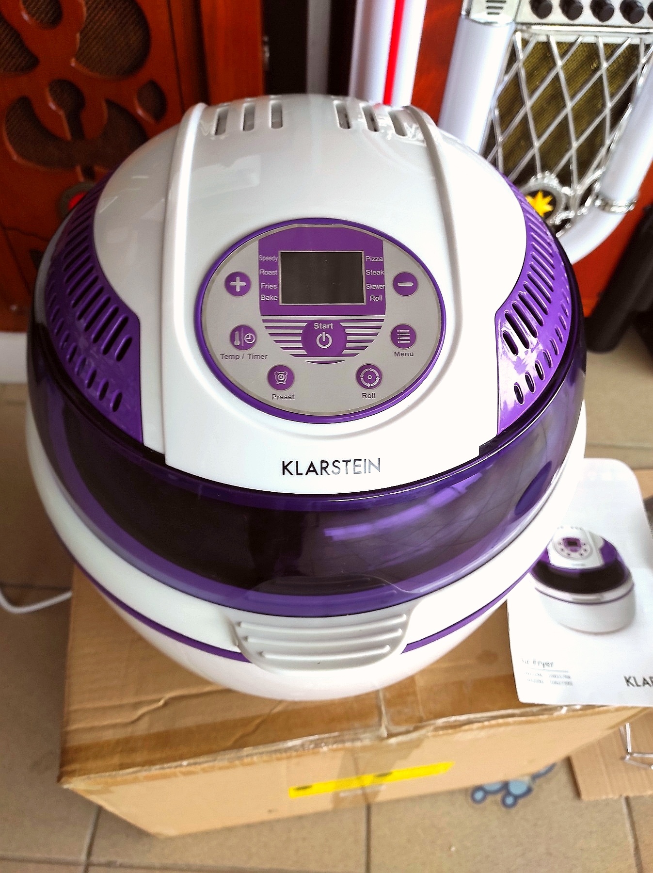 Аэрогриль Klarstein VitAir V1 1400W 9л VL/WT