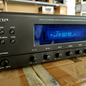 Ресивер-усилитель 5.1 Auna AMP-3800-B (600W) Black 
