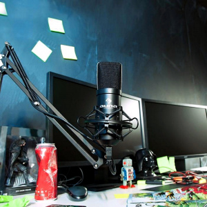 Конденсаторный микрофон MIC-900 USB (Black)