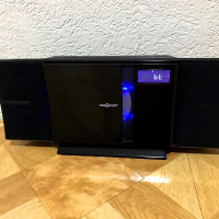 Вертикальная стереосистема oneConcept V-16 (Bluetooth,CD,FM,USB,AUX) Black