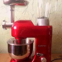 Кухонный комбайн(мясорубка,блендор, миксер)Klarstein Lucia Rossa 2G 1200W