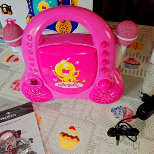 Детское караоке Auna Rockpocket (Pink)
