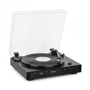 Vinyl-проигрыватель Auna Fullmatic (USB,автомат+,эквалайзер,AUX)