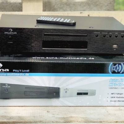 Проигрыватель HiFi Auna AV2-CD509 (CD,FM,USB,MP3) Black