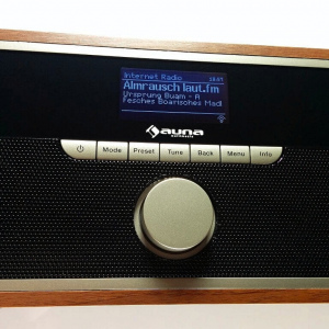 Интернет радио Auna Weimar (Bluetooth,будильник,DAB,Wi-Fi,FM,AUX) Mahagoni