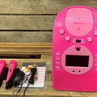 Караоке-система Auna ScreenStar (CD,USB,SD,MP3) PINK
