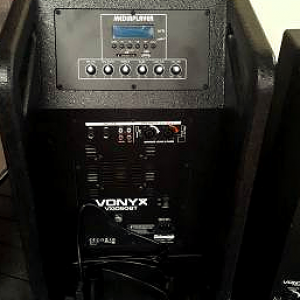 Активный комплект  Vonyx VX1050-2.1(BT,USB,SD,RCA,AUX,стойки) 700Вт
