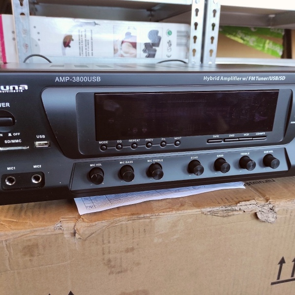 5.1-канальный ресивер Auna AMP-3800 (600W) USB SD FM