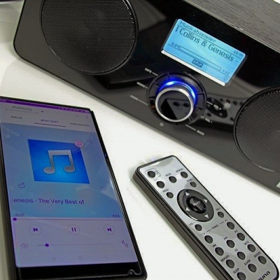 Стерео радиоприемник Scansonic DA300 (Bluetooth,FM,DAB,AUX,USB) black