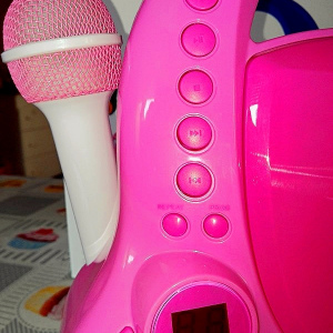 Детское караоке Auna Rockpocket (Pink)