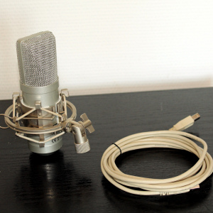 Конденсаторный микрофон Auna MIC-900S USB (Silver)