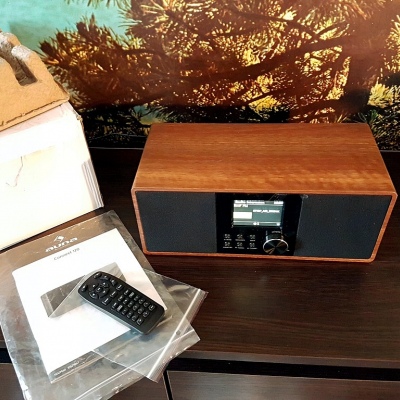 Интернет-радио AUNA Connect 120 (Bluetooth,WLAN,DAB,FM,USB) Wood