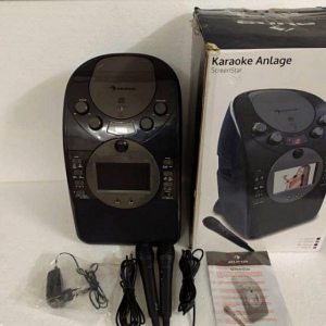Караоке-система Auna ScreenStar (CD,USB,SD,MP3) BLACK