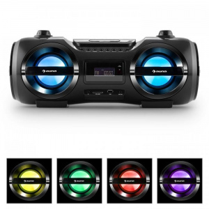 Музыкальный центр Auna Soundblaster-M Boombox (Bluetooth,CD,USB,SD,FM)