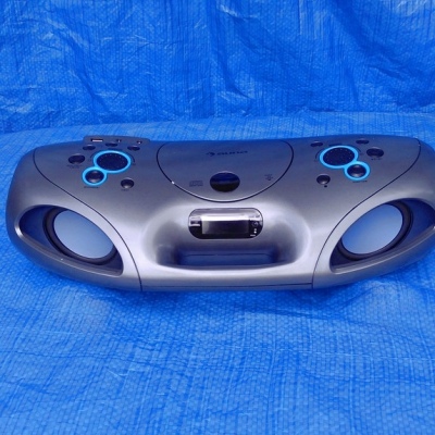 Музыкальный центр Auna Spacewoofer Boombox (Bluetooth,USB, AUX,CD,FM,пду)