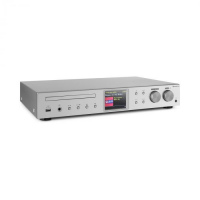 Ресивер WiFi Auna iTuner(Silver) CD,WiFi интернет,DAB +,FM Радио 