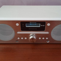 Микросистема Auna Harvard (CD,BT,USB,DAB +,FM) white