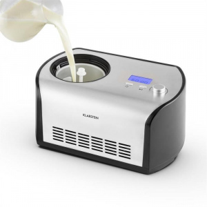 Машина для производства мороженного Klarstein Snowberry & Choc Ice Maker 1.2L из нержавеющей стали L1045FVT