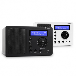 Радиоприемник с будильником и Bluetooth Auna DR-130 (BT,DAB,FM,BK) black