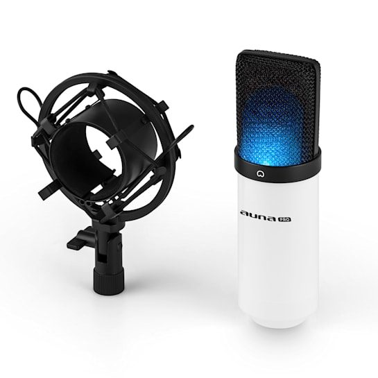 Конденсаторный микрофон Auna MIC-900PRO (white)