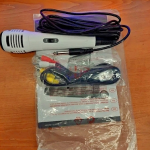 Караоке-система Auna DiscoFever LED (Bluetooth,USB,AUX,CD)white