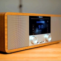 Интернет-радио Auna IR-190BK (BT,FM,CD,WiFi,UPnP,USB,AUX) Wood