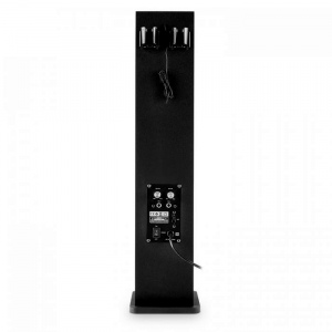 Активная караоке-колонка Black Auna Karaboom (LED,Bluetooth,USB,AUX,2-microphone)