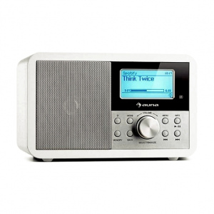 Компакт-интернет-радио Auna Mini Worldwide (WLAN,USB,AUX ,FM, DAB) white