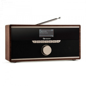 Интернет радио Auna Weimar (Bluetooth,будильник,DAB,Wi-Fi,FM,AUX) Mahagoni