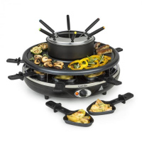 Гриль и фондю Klarstein Fonduelette ( 1 литр, Ø 38 см, 8 человек) 1350W