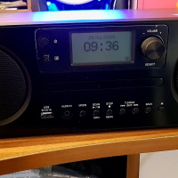 Интернет-радио Auna Worldwide CD (Bluetooth,CD,FM,DAB, Spotify Connect,App Control,UNDOK, AUX ,USB) Black