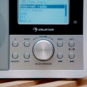 Компакт-интернет-радио Auna Mini Worldwide (WLAN,USB,AUX ,FM, DAB) white