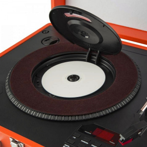 Портативный ретро проигрыватель Auna Peggy Sue (CD,USB,SD) Orange