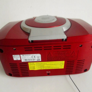 Ретро-центр auna RCD 320 (CD,FM,AUX) Red